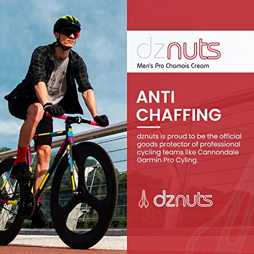 dznuts Men's Pro Chamois Cream 1 Pack - Chafing Relief for Athletes