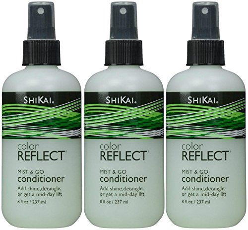Color Reflect Mist & Go Conditioner Spray for Color-Treated Hair - 8 oz, Pack of 3