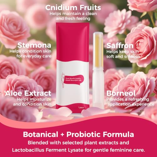 Unscented Women’s Intimate Care Gel - External Feminine Wash & Moisturizer - 10 Pack