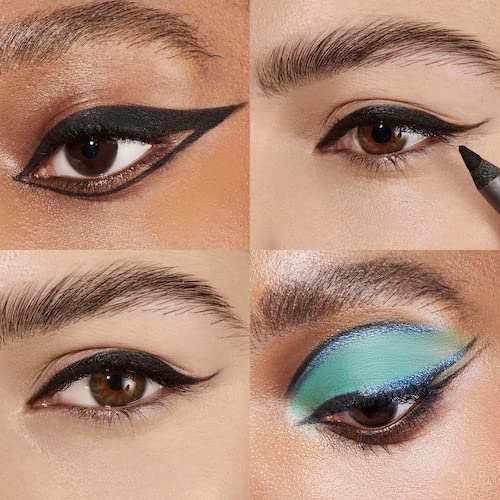 Waterproof Longwear Eyeliner & Volumizing Mascara Set - Smudge-Proof, Precise Application
