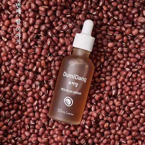 Red Bean Serum - Korean Traditional Vegan Skincare Formula, Anti-Aging & Nourishing skin with Fermented Red Bean Extract and Kelp Extracts, 50mL | 1.69fl. oz