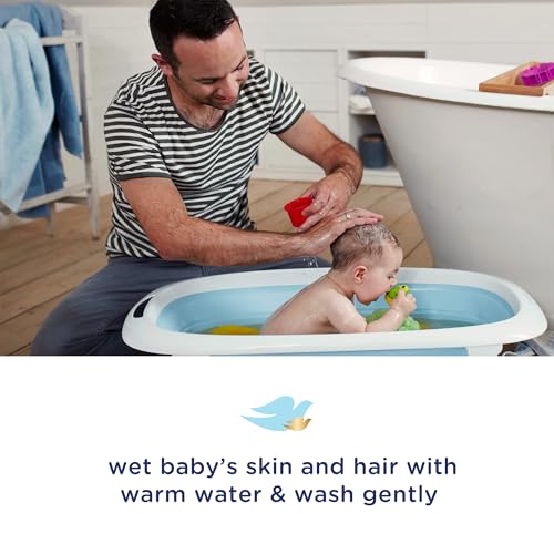Baby Dove Sensitive Skin Baby Body Wash 3-Pack - Hypoallergenic & Gentle for Newborns