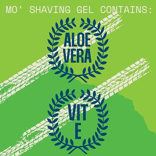 Men's Shave Gel for Electric & Blade Razors - Hydrating & Soothing, Aloe Vera & Vitamin E, 8oz