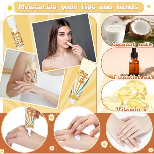 Here Comes The Sun Baby Shower Gift Set - Hand Cream & Lip Balm, 24 Sets (This listing: Here Come the Son)