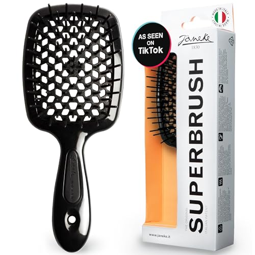 Vented Detangling Hair Brush for All Hair Types - Anti-Static, Heat-Resistant Styling Tool