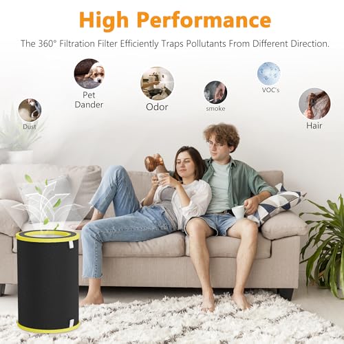 2-Pack Air Purifier Replacement Filters for G-Guardian AC5109W & More
