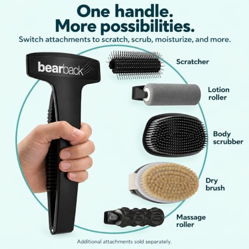 Back Shaver for Men - 17-Inch Folding Handle & Triple Blade System