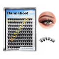 120pcs D Curl Individual Wide Stem Cluster DIY Eye Lashes Extensions Mixed 10-12-14-16mm/14-16-18mm/12-14-16mm Makeup Dramatic Volume Lashes (mixed 12-14-16mm)