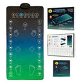 Blue Interactive Prayer Mat for Adults - Quran Surahs & Dua Learning, Touch Keys, Speaker, Padded Muslim Rug