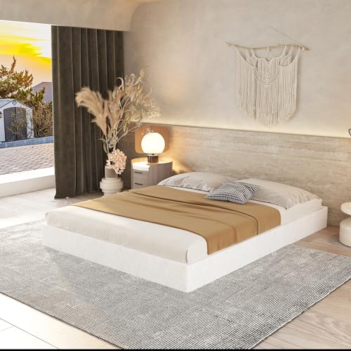 8 Inch Queen Bed Box Spring with Steel Support and Cover - Quiet, Easy Assembly