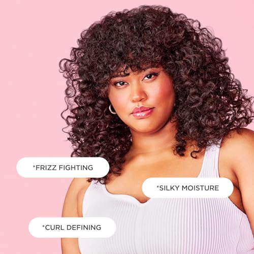 Lemon Meringue Curl Defining Cream for Curly Hair - Frizz Control & Moisturizing - 12 Fl Oz