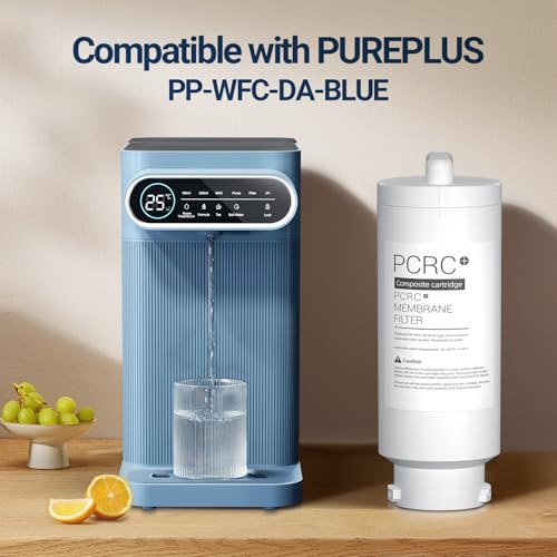 PUREPLUS PCRC Reverse Osmosis Filter Replacement for PP-WFC-DA-BLUE, 1 Pack