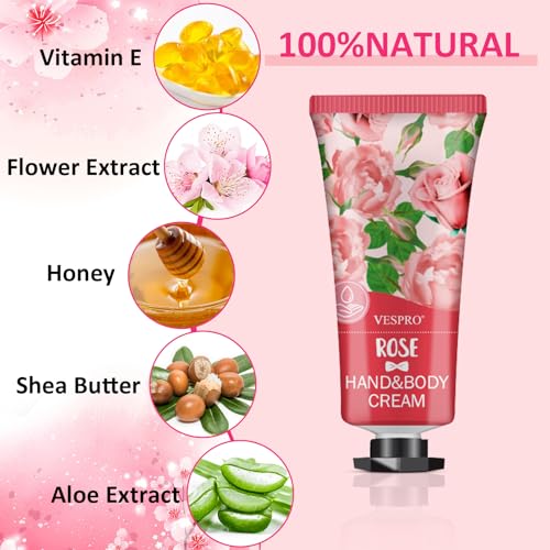 182 Pack Hand Cream Set, Stocking Stuffers for Women, Hand Lotion for Christmas Gifts, Thank You Gifts, Bridesmaid Gifts, Birthday Gifts and Small Gifts, Hand Lotion Travel Size for Dry Cracked Hands