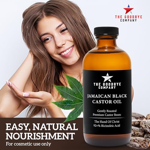 Jamaican Black Castor Oil - Organic Cold-Pressed Hair Growth Oil 16.9oz (Pack of 1)