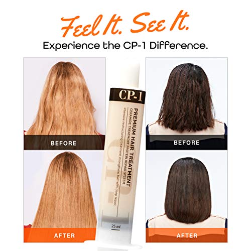 Keratin Hair Mask for Dry Damaged Hair - Pack of 4, 25ml Each