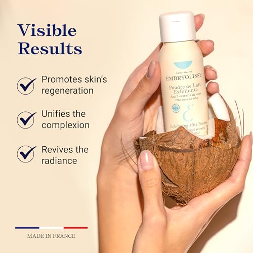 Embryolisse Exfoliating Face Scrub Powder - Brightening & Smoothing, 1.41 Oz