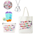 Cheerleader Gifts for Girls, Complete Set with Exquisite handbag, Fashionable Makeup Bag, Catching Shiny Necklace, Patterned Cheer Socks, 60 Pcs Stickers, Cheerleading Gifts, Cheerleading Stuff