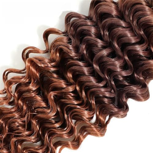 Deep Wave Human Hair Bundle 30 Inch - Omber 1B/4/30 Brazilian Virgin Hair