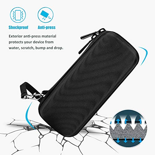 Hard Case for Mustache Trimmer 360 Qp2724 Qp2834 QP2520 QP2530 QP2620 Electric Shavers for Men, Shaving Electric Razor for Men Beard Trimmer for Mens, Replacement Blade, Charger, Travel Carry Bag