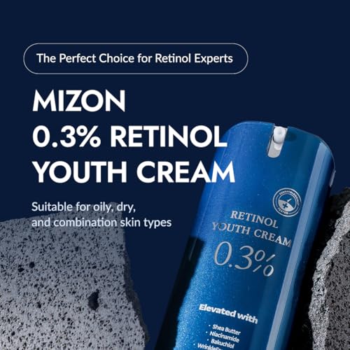 Retinol 0.3% Cream for Face - Anti-Aging Peptide & Plant-Based Ingredients - 0.92 oz - Variation of THIS listing
