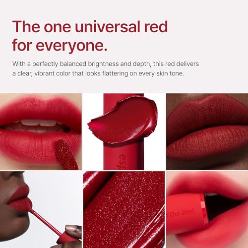 Long Lasting Red Lip Stain with Hydrating Hyaluronic Acid - Smooth, Precise Lip Tint
