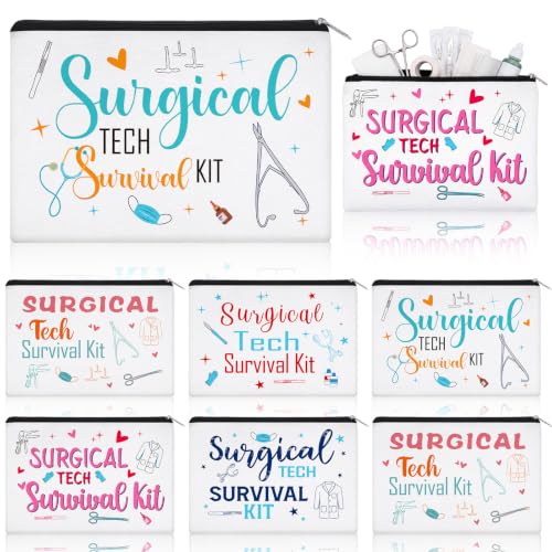 20 Pcs Surgical Tech Week Gift Cosmetic Bag - Medical Staff Appreciation Set