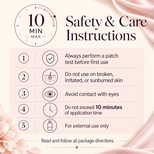 BreeMuse Painless Hair Removal Cream for Women - Fast 5-10 Min Body Depilatory for Sensitive Skin