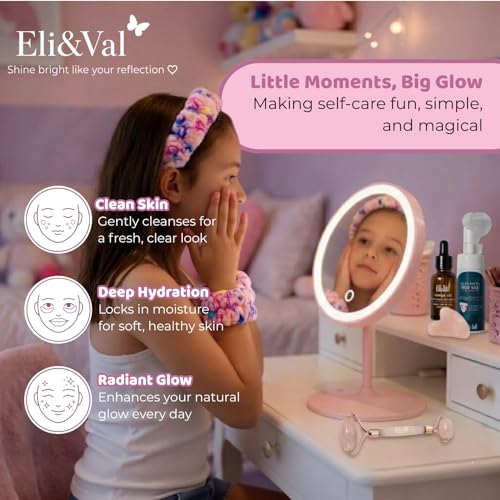ELI&VAL Tween Gift Box – Self-Ccare Skincare Kit for Teens, Birthday Gift