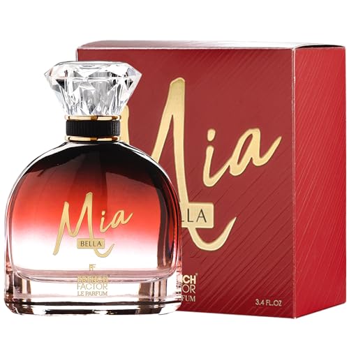 French Factor Mia Bella Floriental Eau de Parfum for Women 100ml - Long-Lasting, Pear, Jasmine & Amber Notes