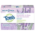 Natural Lavender & Shea Bar Soap Set - 2 Pack, 5 oz Each - Gentle & Moisturizing