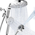 Rain Shower Head with Handheld Spray Combo - Chrome 2026 Magnetic Shower Head