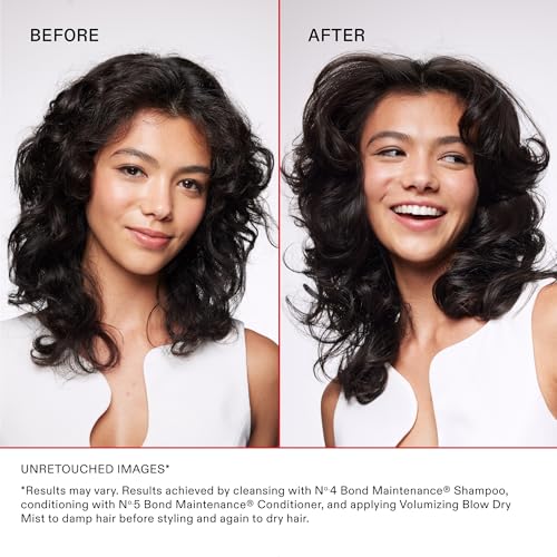 Olaplex Volumizing Blow Dry Mist: Weightless Volume, Body & Bounce | 450¨¬F/232¨¬C heat protection | For Coily, Curly, Straight, and Wavy, 150 mL / 5.0 Fl Oz