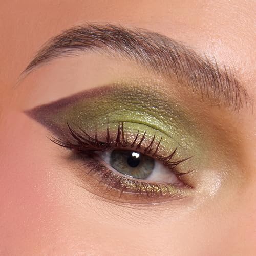 Colorful Shrek Eyeshadow Palette with Matte Metallic Glitter Finishes - Limited Edition