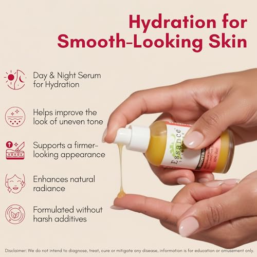 Essance Dragon¡¯s Blood Face Serum ? 60 mL | Lightweight Facial Serum for Daily Skincare Routine, Travel Essentials Kit | Vegan, Plant-Based Skincare for Women & Men