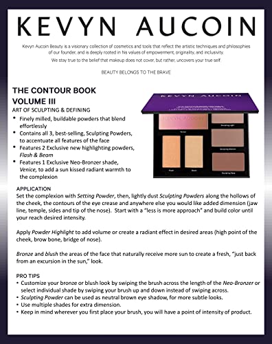 Kevyn Aucoin Contour & Highlighter Palette Volume 3 - All Skin Tones, 1 Count