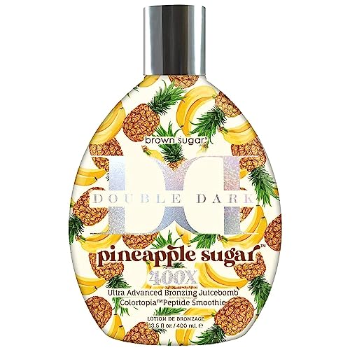 Bronzing Tanning Lotion 13.5oz - 400X Ultra Dark with Pineapple Sugar & Hydration