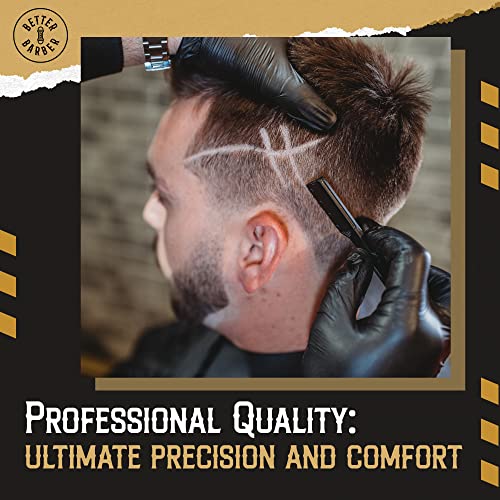 Professional Straight Edge Razors for Men-Premium Disposable Razor Kit for Shaving Hair/Beard-Men¡¯s Shave Kit Safety-Razor for Men (Refill blades pack, 80 Units)