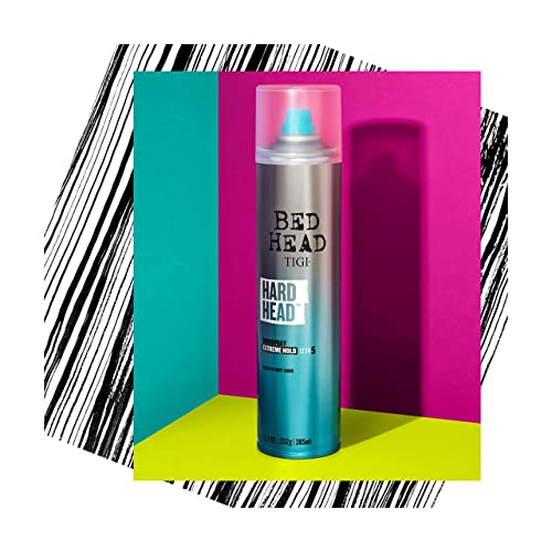 TIGI Bed Head Hard Head Extra Strong Hold Hair Spray 11.7 oz 2 Pack