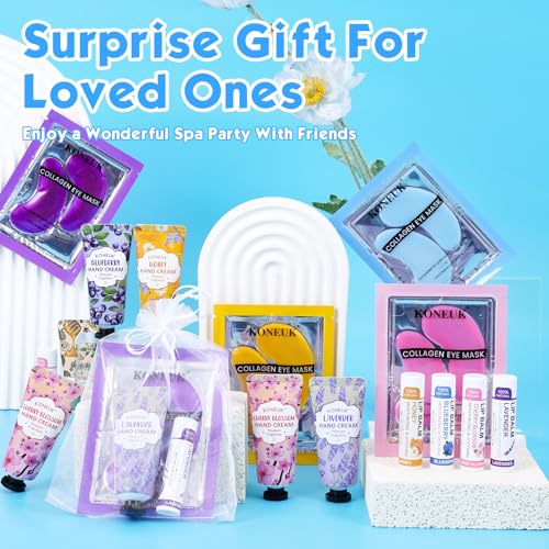 120 Pcs Spa Party Favors Set with Eye Masks, Lip Balms & Hand Creams - Eye Masks Set