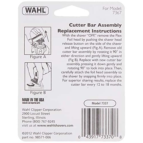 Wahl Dynaflex Cutter - Black, Plastic Handle, Contemporary Style, Men's Grooming, Men, Unisex