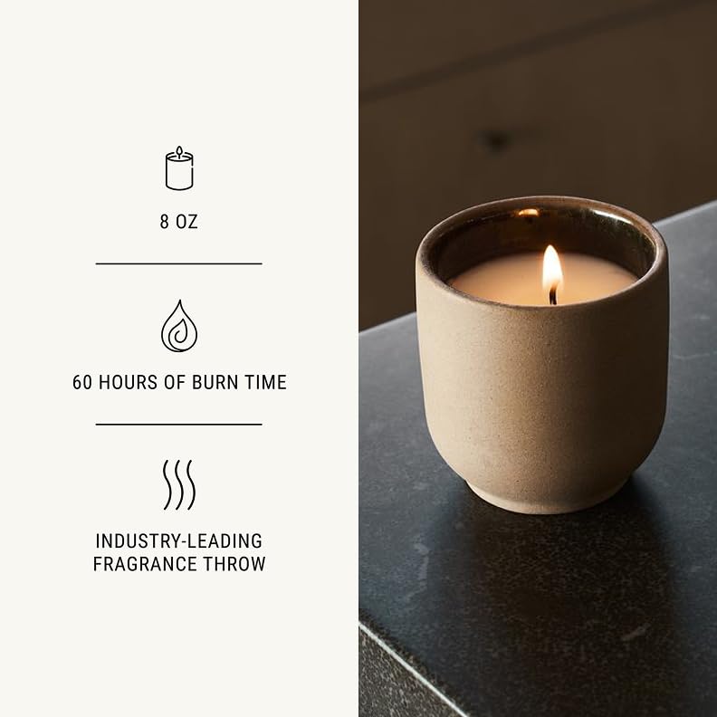 Luxury Scented Candle Cipres Mint 8 oz - Home Fragrance & Decor