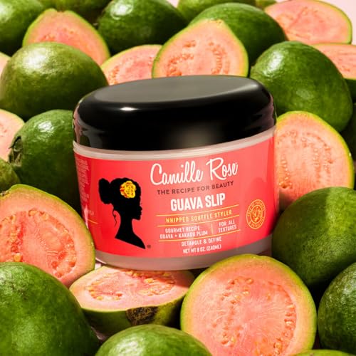 Camille Rose Guava Slip Whipped Soufflé Styling Cream 2-Pack - Deep Moisture Curl Definer