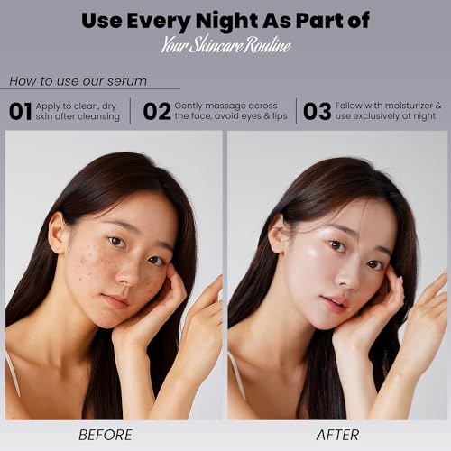 HAPA KRISTIN Black PDRN Shot Serum, Spicule Microneedling for Dark Spots, Uneven Tone, Elasticity, Firming, Glow, Strengthen the Skin Barrier, 1.01 FL OZ