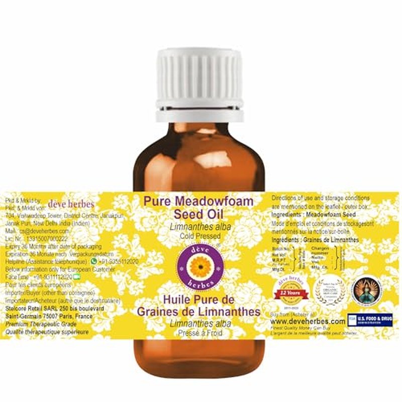 d?ve herbes Moringa Oil (Moringa oleifera) | Cold Pressed | Pure | Natural | For Diluting Essential oils | For Hair, Skin & Massage | Non-Sticky| Lightweight| Men & Women | 100ml (3.38 oz)