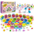 Kids Bath Bombs with Surprise Toys - 40 Large Paw-Shaped Bubble Bath Set