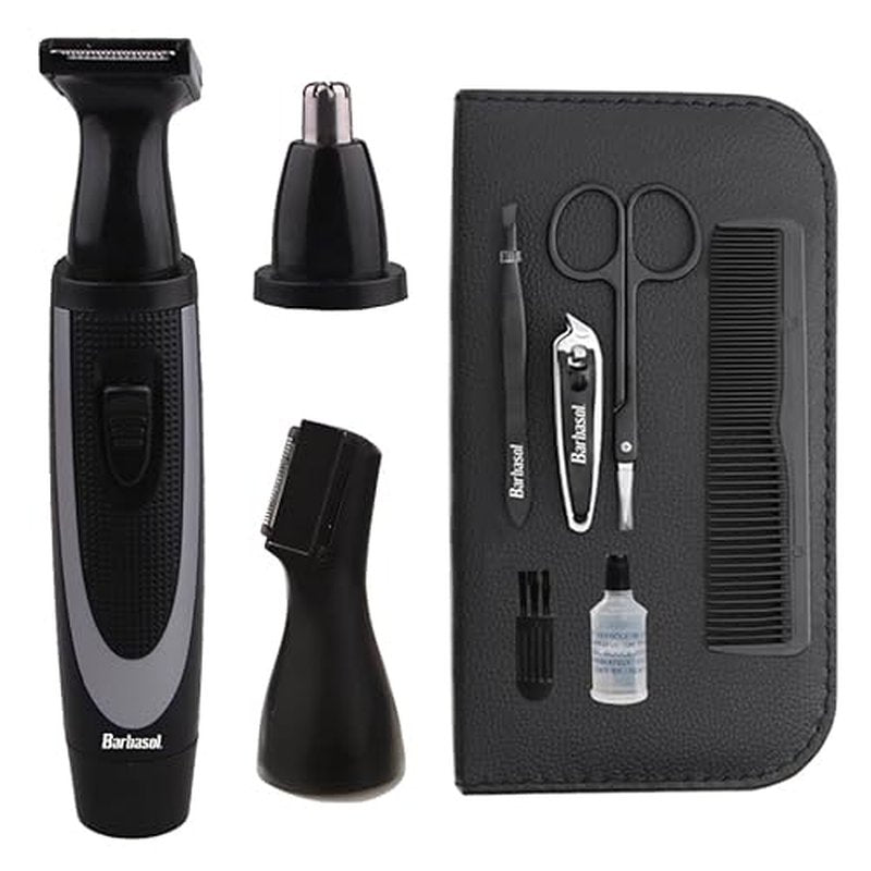 Barbasol CBG15000KIT 10 Piece Men's Travel Grooming Set