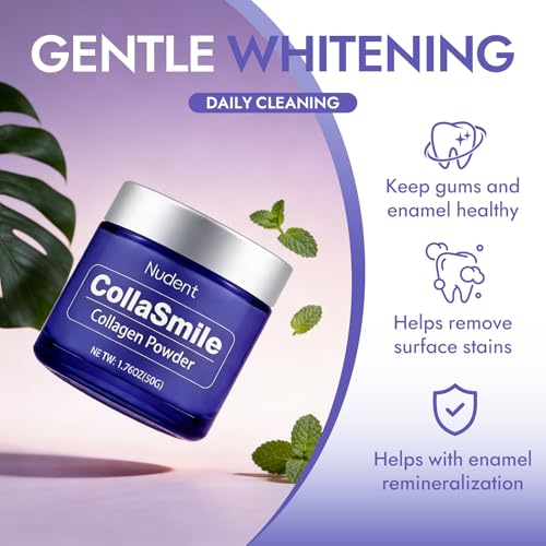 Collagen Tooth Powder with Hydroxyapatite for Enamel Strengthening and Gum Care