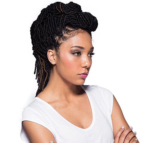 Synthetic Crochet Braids with African Roots Nu Locs 14 Inches - 6 Pack
