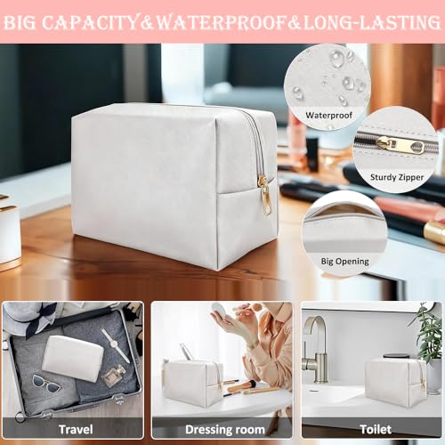 White Mini Emergency Kit for Women – Bridal & Purse Essentials, Wedding Survival, 50+ Items