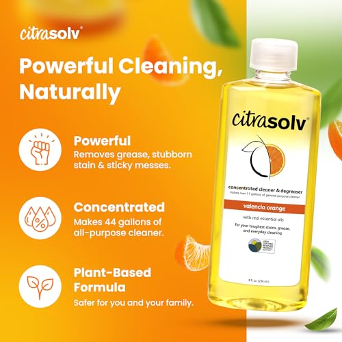 Citra Solv Concentrated Citrus Cleaner & Degreaser - 2 Pack, 32 Fl Oz Each
